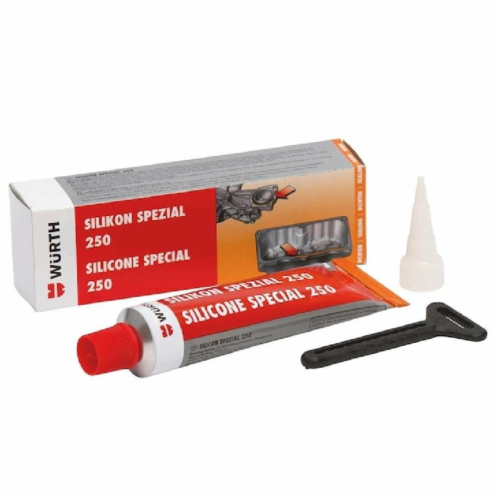 Würth Silikon Sıvı Conta 250 (Siyah) 250 ML
